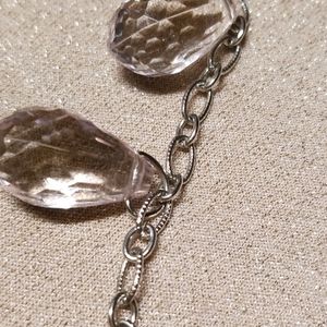 LOFT Jewelry - Ann Taylor Loft Long Necklace Clear Beads LOFT Jewelry - Ann Taylor Loft Long Necklace Clear Beads